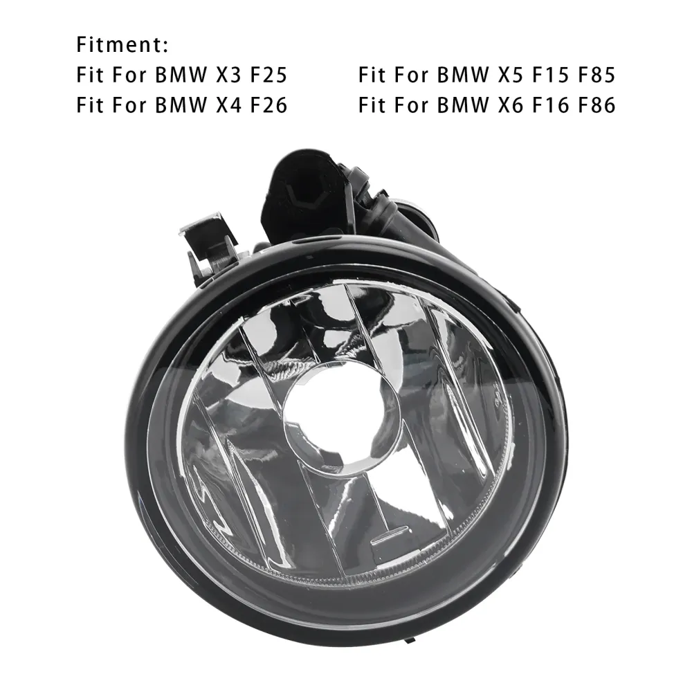1 stks Rechtsvoor Mistlamp Lampen Zonder Lampen Voor BMW X3 X4 X5 X6 63177238788