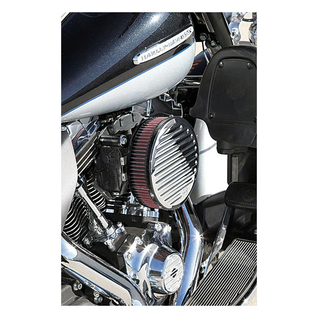 K&N Street Metal High-Flow Luchtinlaat Maal voor Harley