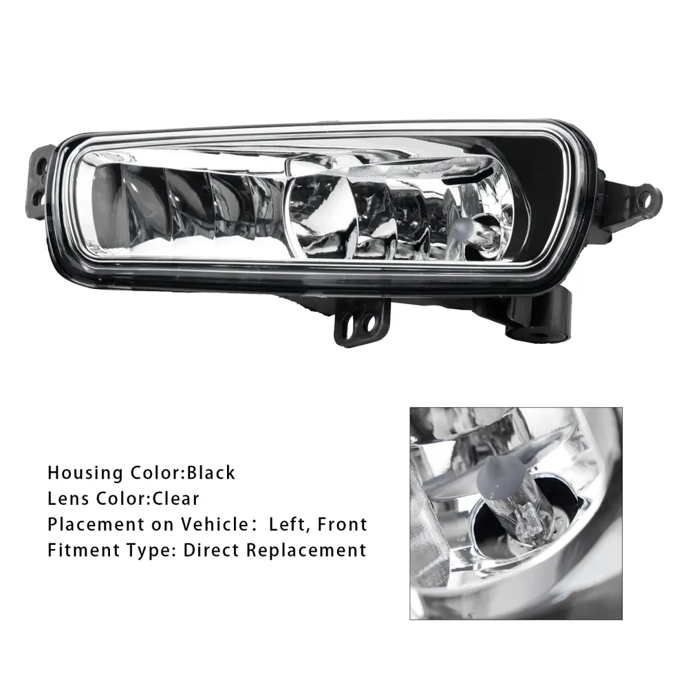 1 stuks mistlamplampen linksvoor met lampen voor Ford Transit Custom 2014-2023