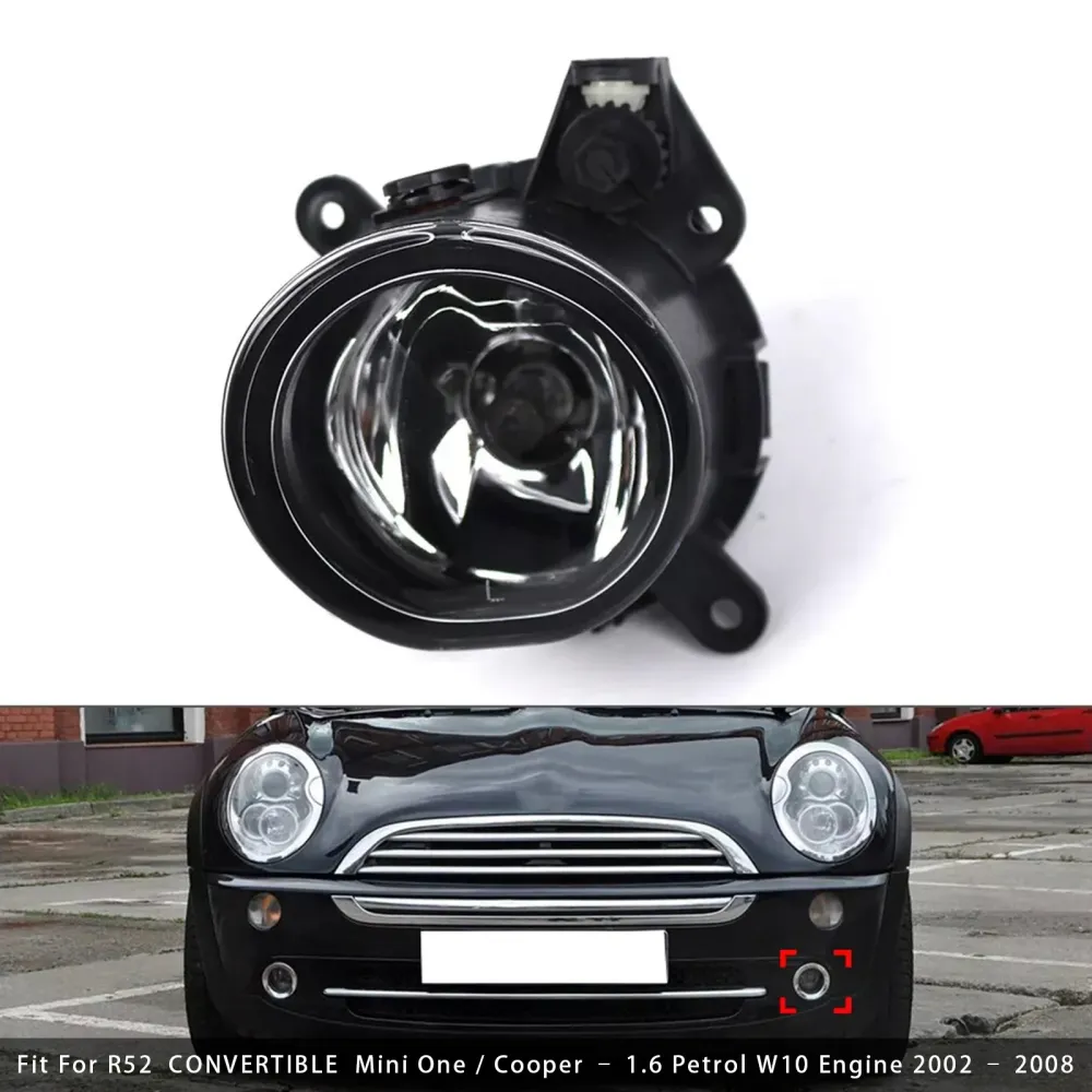 1 Stuks Voorbumper Links Mistlamp Voor Mini Cooper Een R50 R52 R53 63176925049