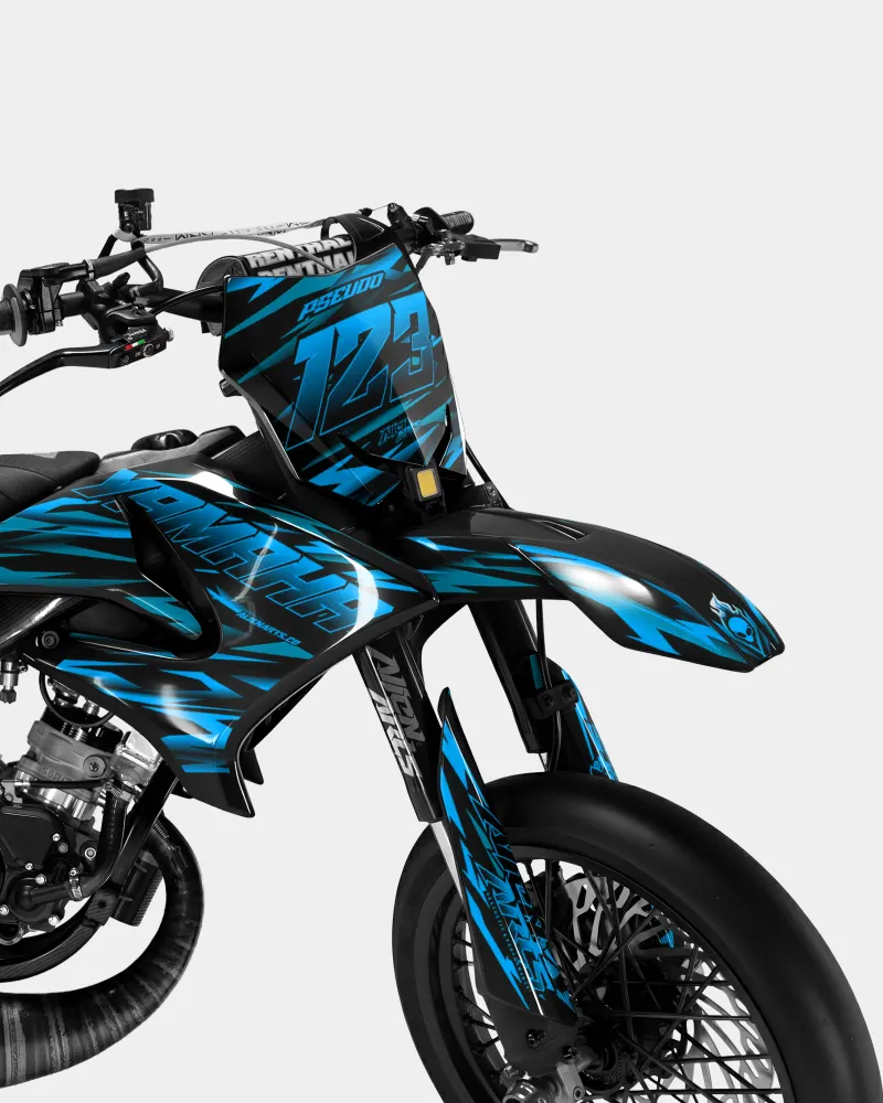 SUJAK - Decoratieset YAMAHA DT 50cc - Blauw