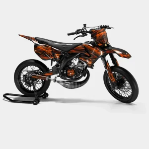 SUJAK - Decoratieset YAMAHA DT 50cc - Oranje