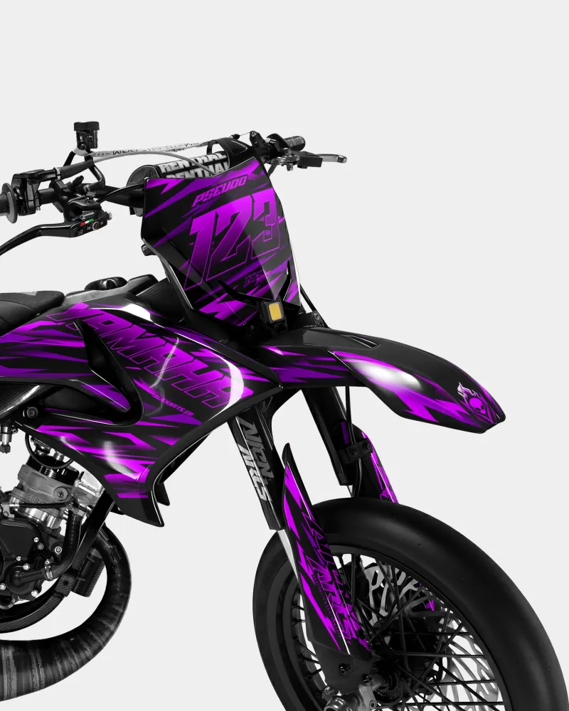 SUJAK - Decoratieset YAMAHA DT 50cc - Roze