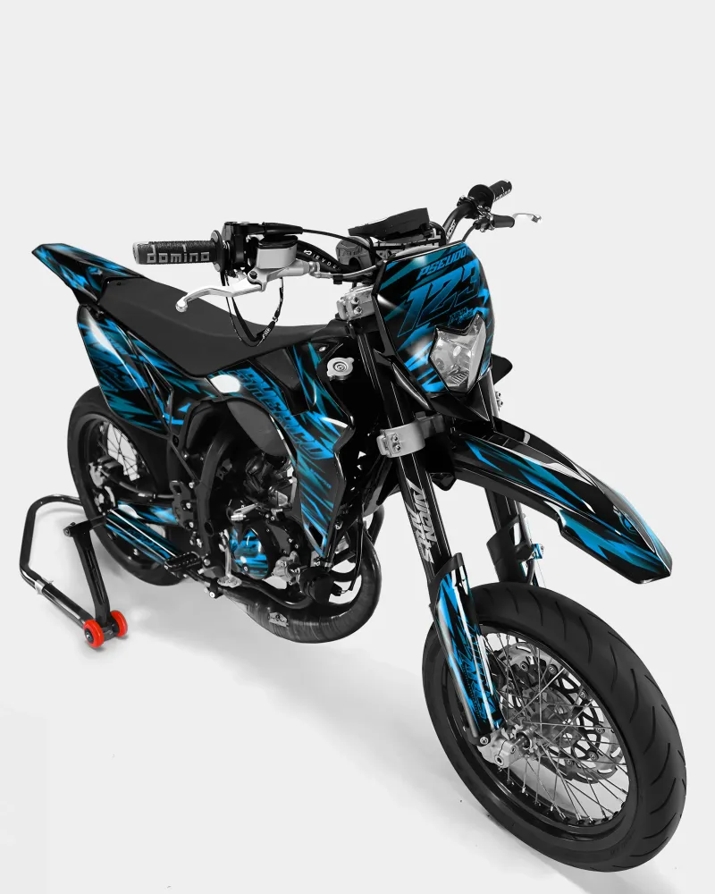 SUJAK - SHERCO 50cc decoratieset - Blauw