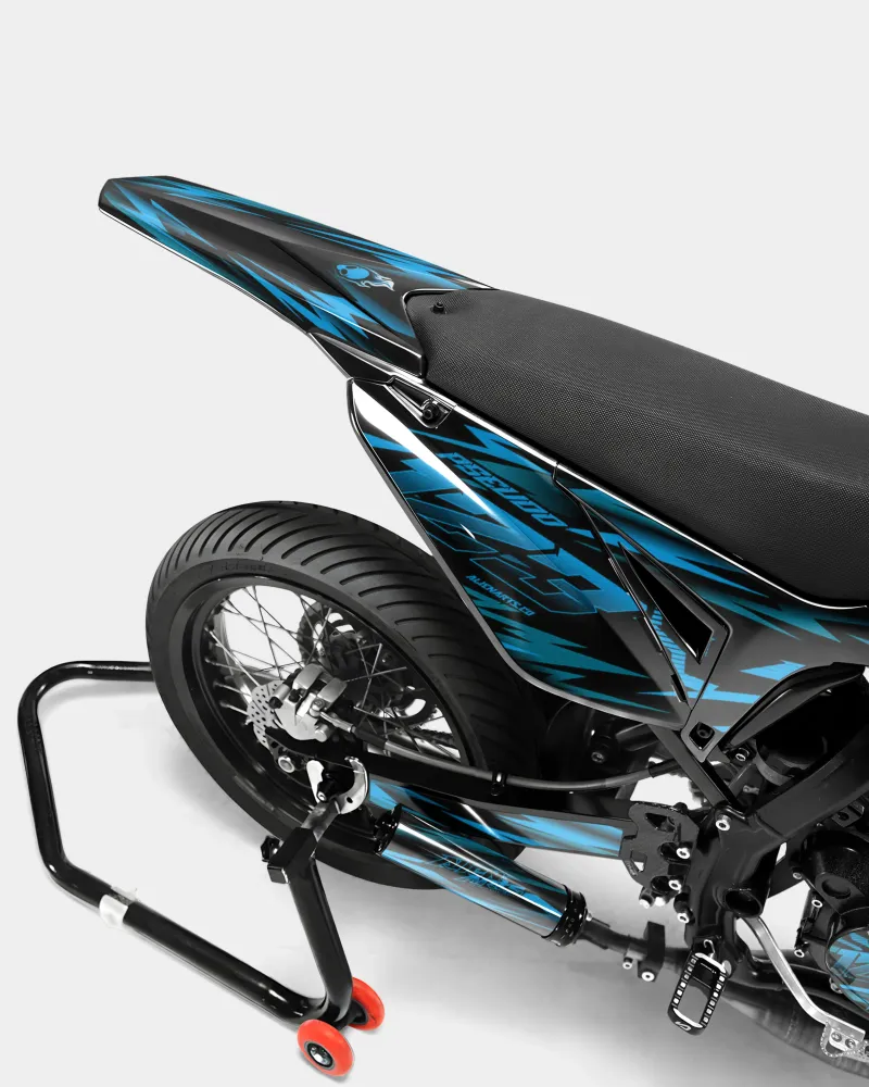 SUJAK - SHERCO 50cc decoratieset - Blauw