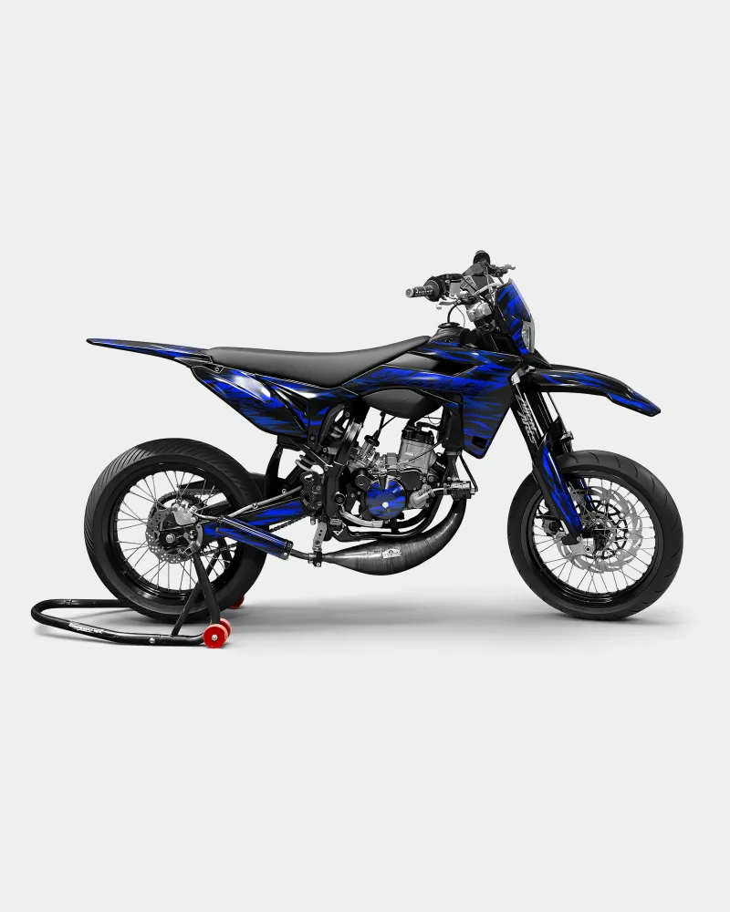 SUJAK - SHERCO 50cc decoratieset - Donkerblauw