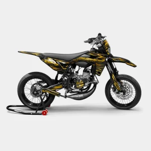 SUJAK - SHERCO 50cc decoratieset - Donkergeel