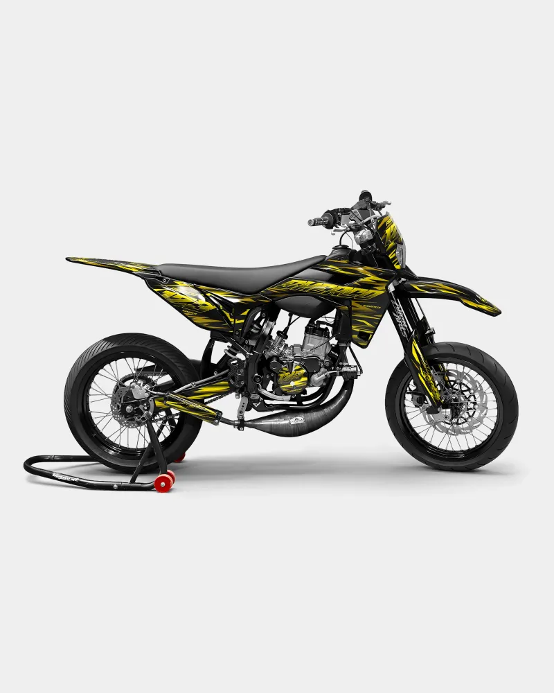 SUJAK - SHERCO 50cc decoratieset - Geel