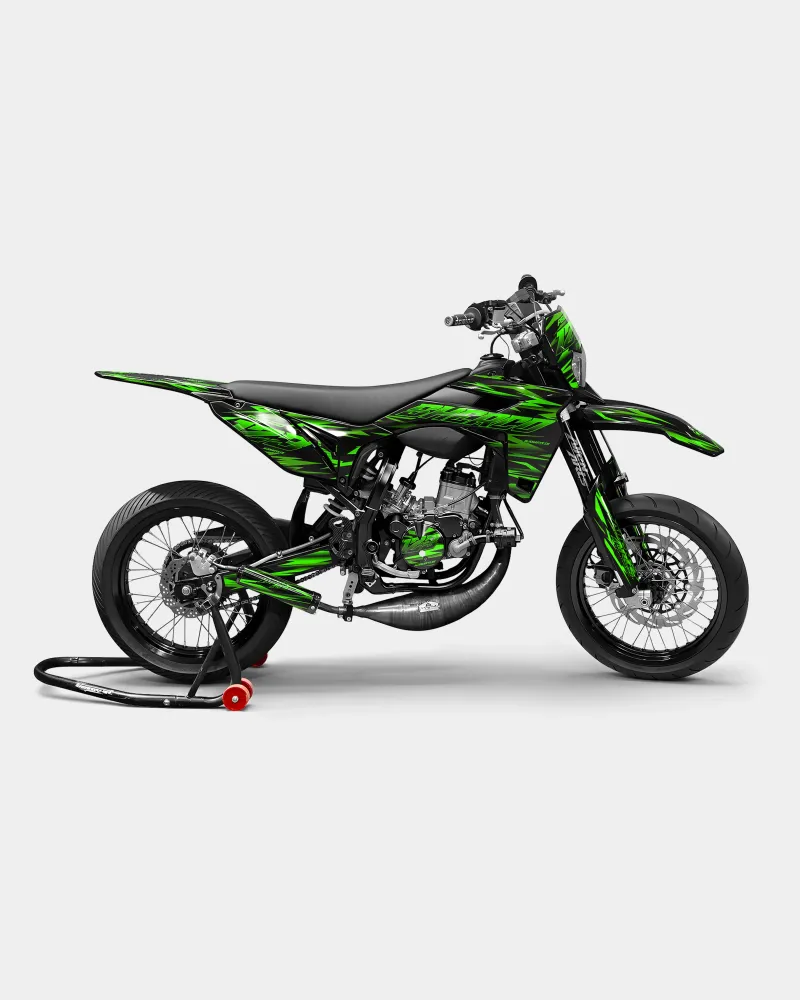 SUJAK - SHERCO 50cc decoratieset - Groen