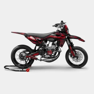 SUJAK - SHERCO 50cc decoratieset - Rood