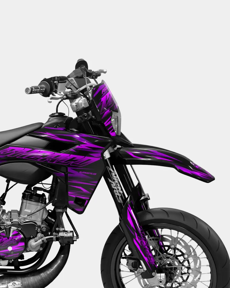 SUJAK - SHERCO 50cc decoratieset - Roze