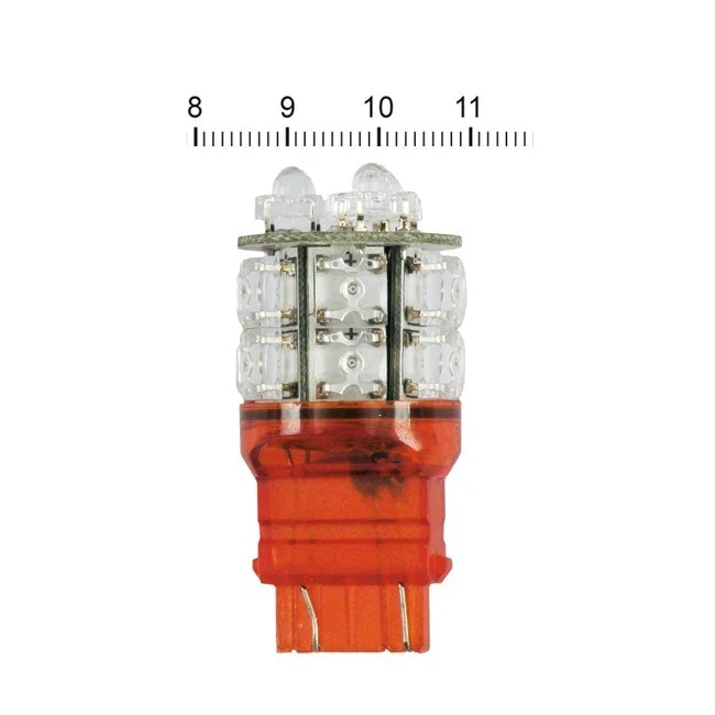 Super Flux Motorfiets LED-lamp 3157 Rood