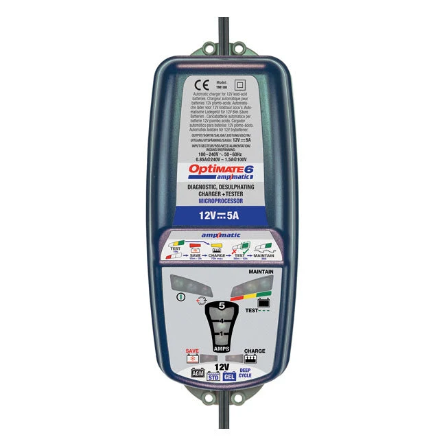 TecMate Optimate 6 Ampmatic acculader