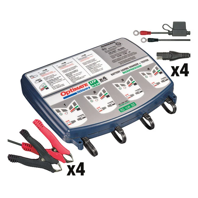 TecMate Optimate Lithium 4S 0,8A 4-bank