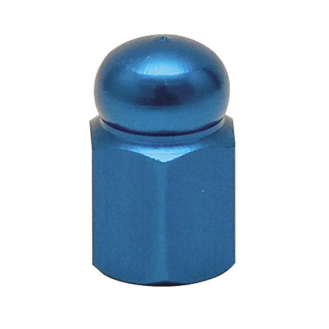 Trik Tropz Ventieldopjes Alloy Hex Domed Blauw