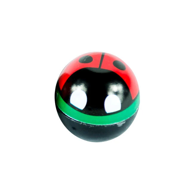 Trik Tropz Ventieldopjes Lady Bug Ventieldopjes. Rood