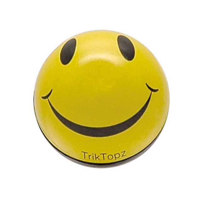 Trik Tropz Ventieldopjes Smiley Geel