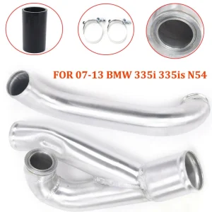 Turbo Outlet Charge Pipe Upgrade Kit voor 07-13 BMW 335i 335is N54 Aluminium