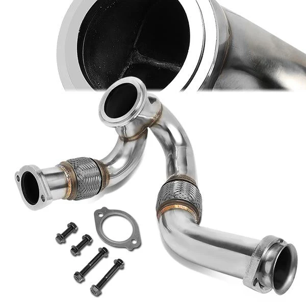 Turbocompressor Y-Pipe Up-Pipe voor 2003-2007 Ford F250-F550 Super Duty 6.0L