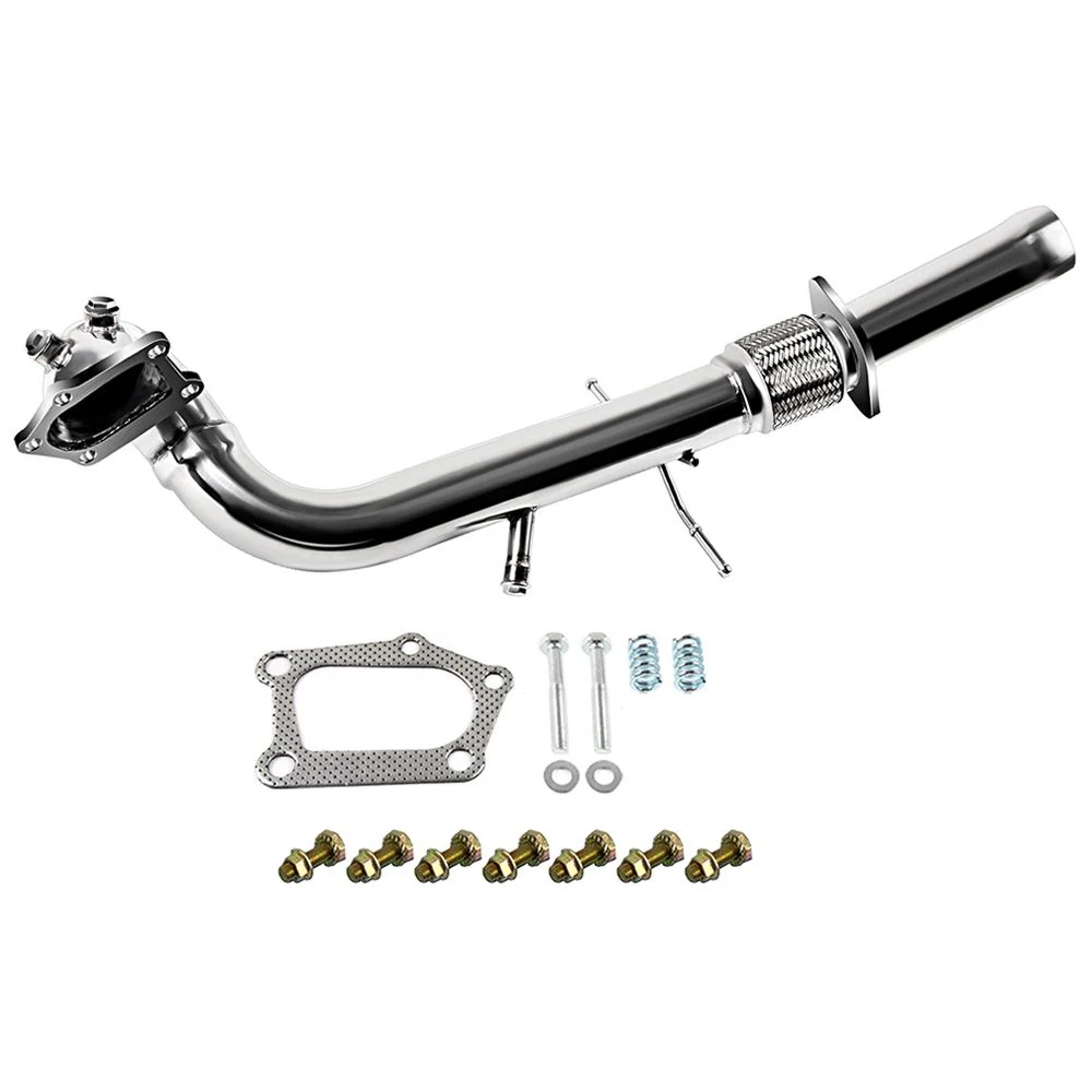 Turbo-downpipe-uitlaat voor 2007-2013 Mazda 3 2.3L SS Racing roestvrij staal
