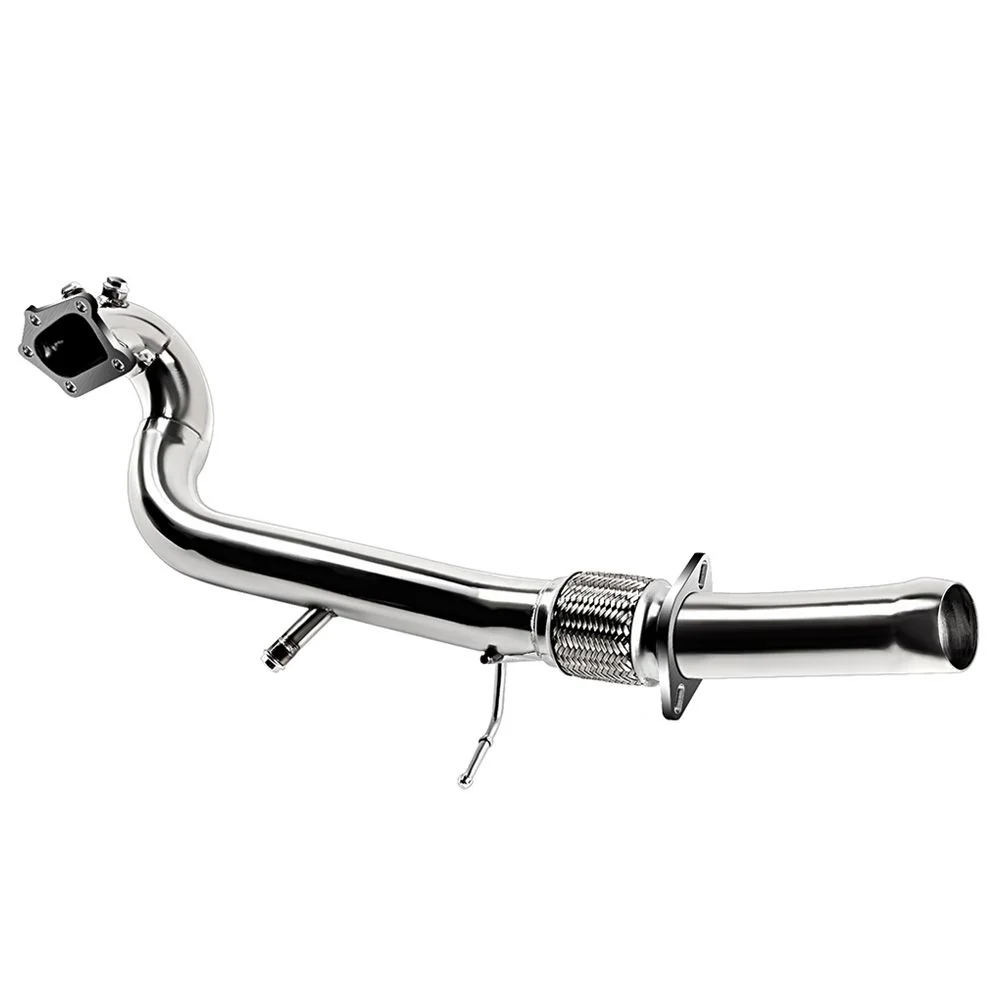 Turbo-downpipe-uitlaat voor 2007-2013 Mazda 3 2.3L SS Racing roestvrij staal