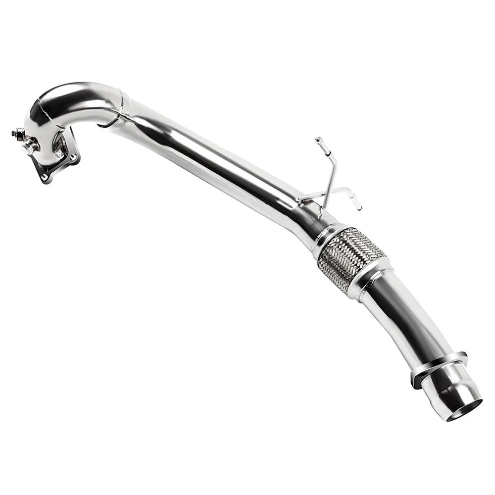 Turbo-downpipe-uitlaat voor 2007-2013 Mazda 3 2.3L SS Racing roestvrij staal