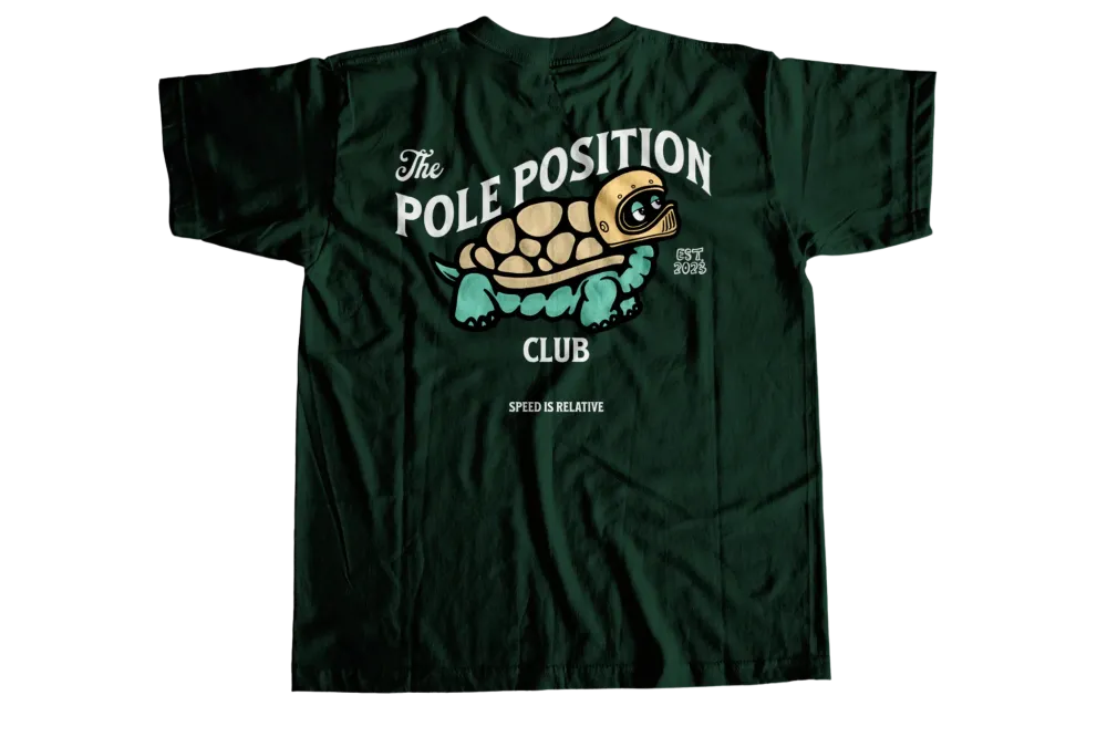 TURTLE TEE | DARK GREEN