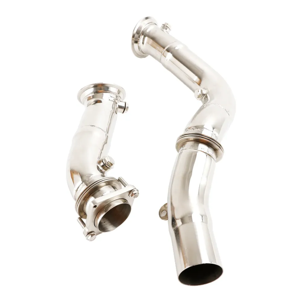 Uitlaat Race Downpipes voor S55 2015-2019 BMW M3 M4 & M2 Competitie F80 F82 F87