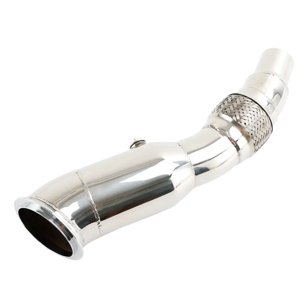 Uitlaat Racing Downpipe voor 2011-2017 BMW 528i N20 F10 roestvrij staal
