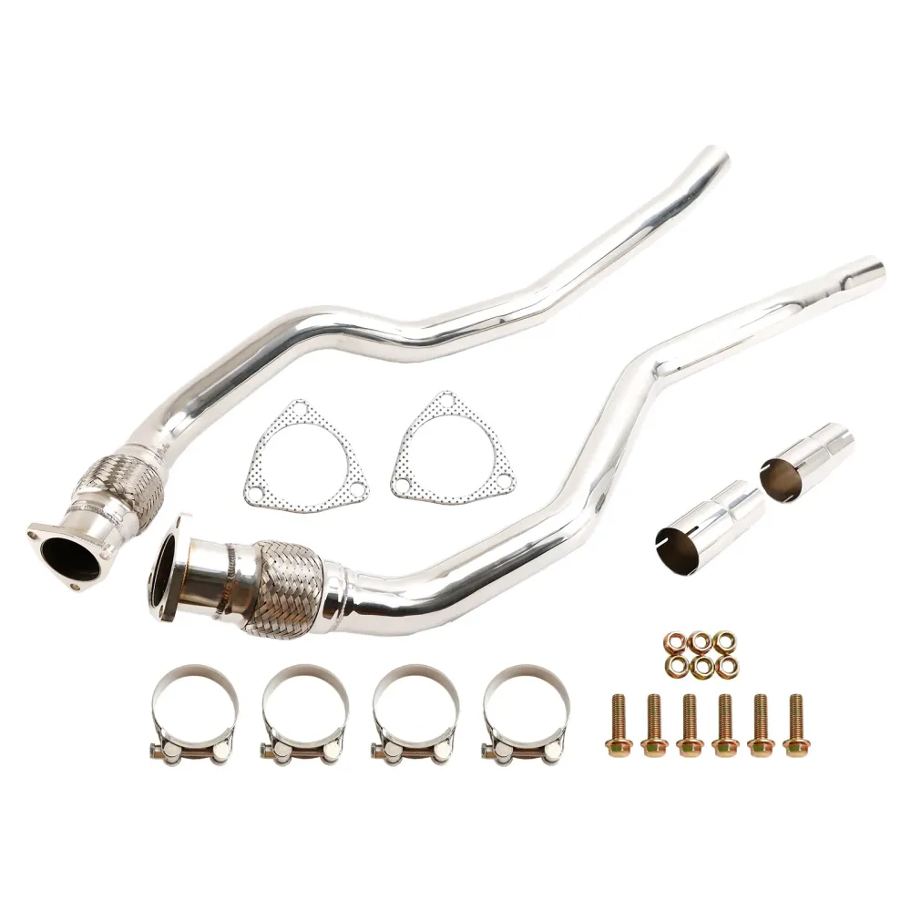 Uitlaat Racing Downpipes voor AUDI 3.0T V6 B8 S4 B8/B8.5 S4, S5, A6, A7, Q5, SQ5