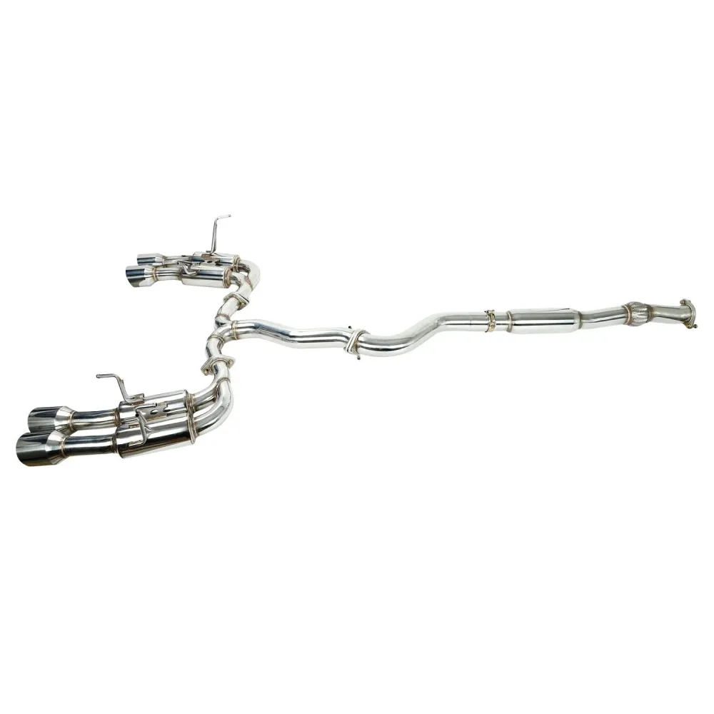 Uitlaatkop Cat Back Uitlaat Tip voor Subaru WRX/STI 2015+ R400 Quad Tips Uitlaat