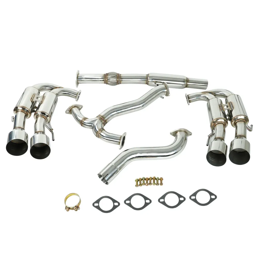 Uitlaatkop Cat Back Uitlaat Tip voor Subaru WRX/STI 2015+ R400 Quad Tips Uitlaat
