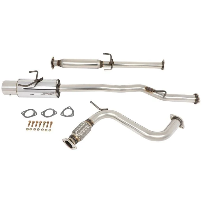 4.5" Uitlaatsysteem met uitlaatdemper/Catback voor Honda Accord 2.2L 1994-1997