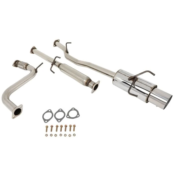 4.5" Uitlaatsysteem met uitlaatdemper/Catback voor Honda Accord 2.2L 1994-1997