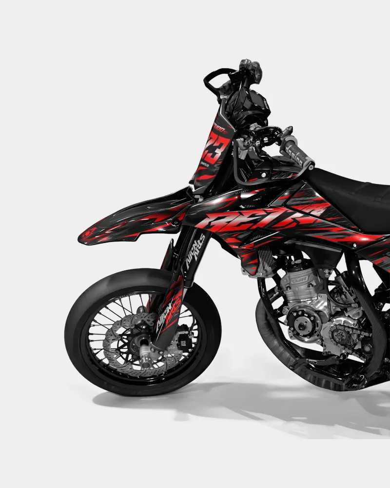 VAGUE - Decoratieset BETA 50cc - Rood