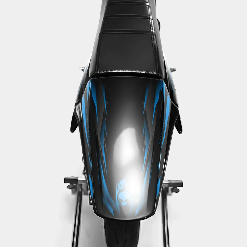 VAGUE - Decoratieset DERBI 50cc - Blauw