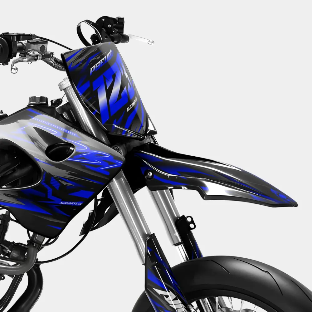 VAGUE - Decoratieset DERBI 50cc - Donkerblauw