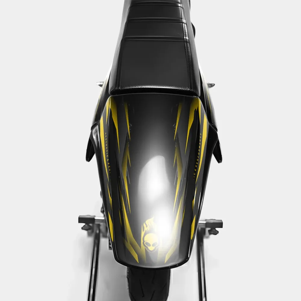 VAGUE - Decoratieset DERBI 50cc - Donkergeel