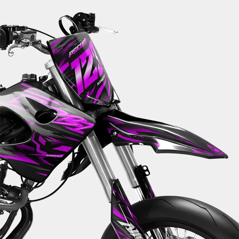 VAGUE - Decoratieset DERBI 50cc - Roze