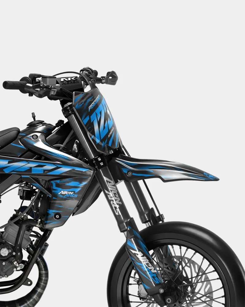 VAGUE - Decoratieset RIEJU 50cc - Blauw