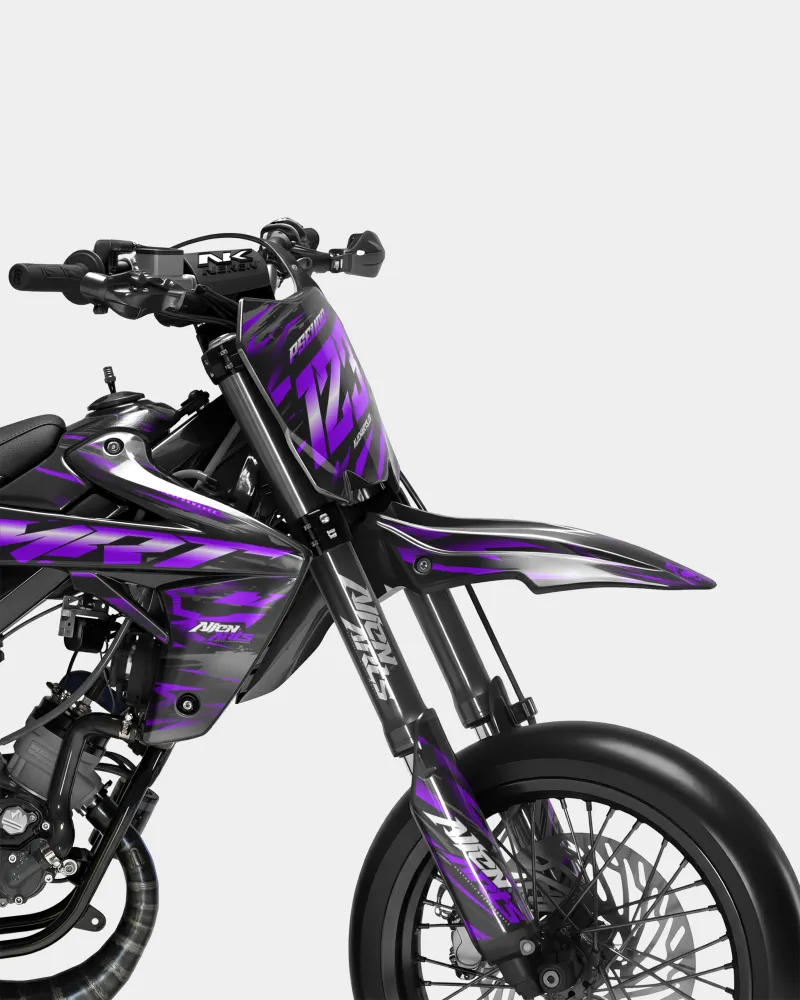 VAGUE - Decoratieset RIEJU 50cc - Paars