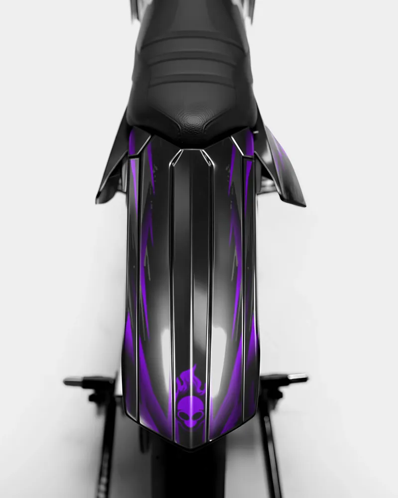 VAGUE - Decoratieset RIEJU 50cc - Paars