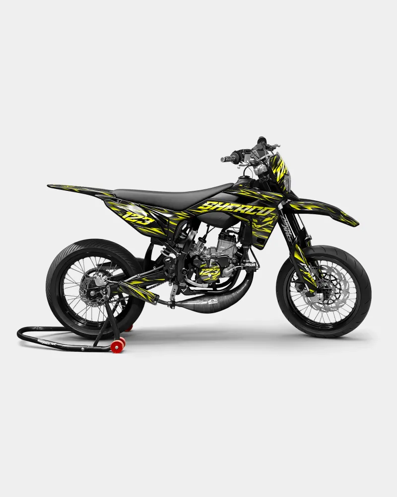 VAGUE - Decoratieset SHERCO 50cc - Geel
