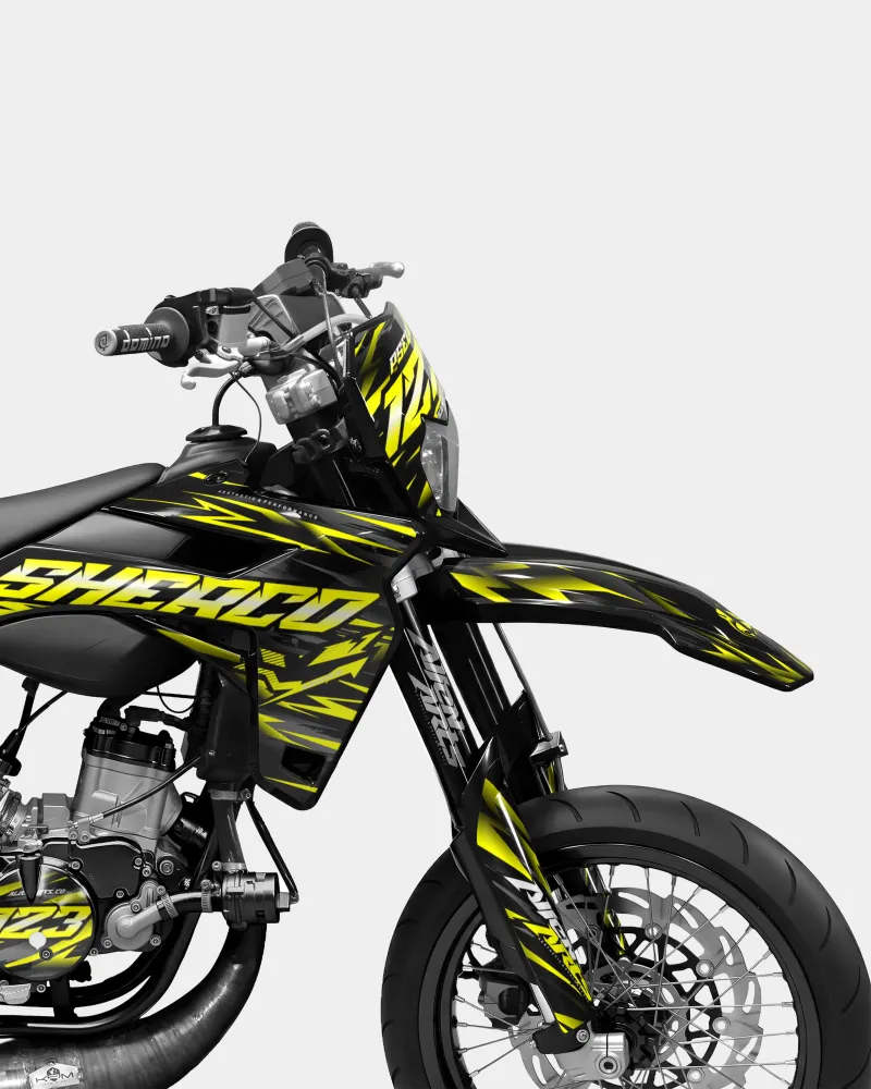 VAGUE - Decoratieset SHERCO 50cc - Geel
