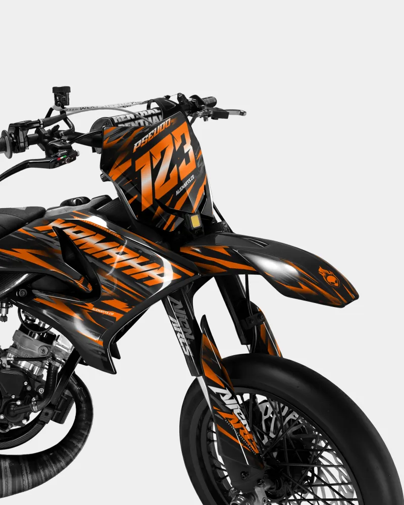 VAGUE - Decoratieset YAMAHA DT 50cc - Oranje