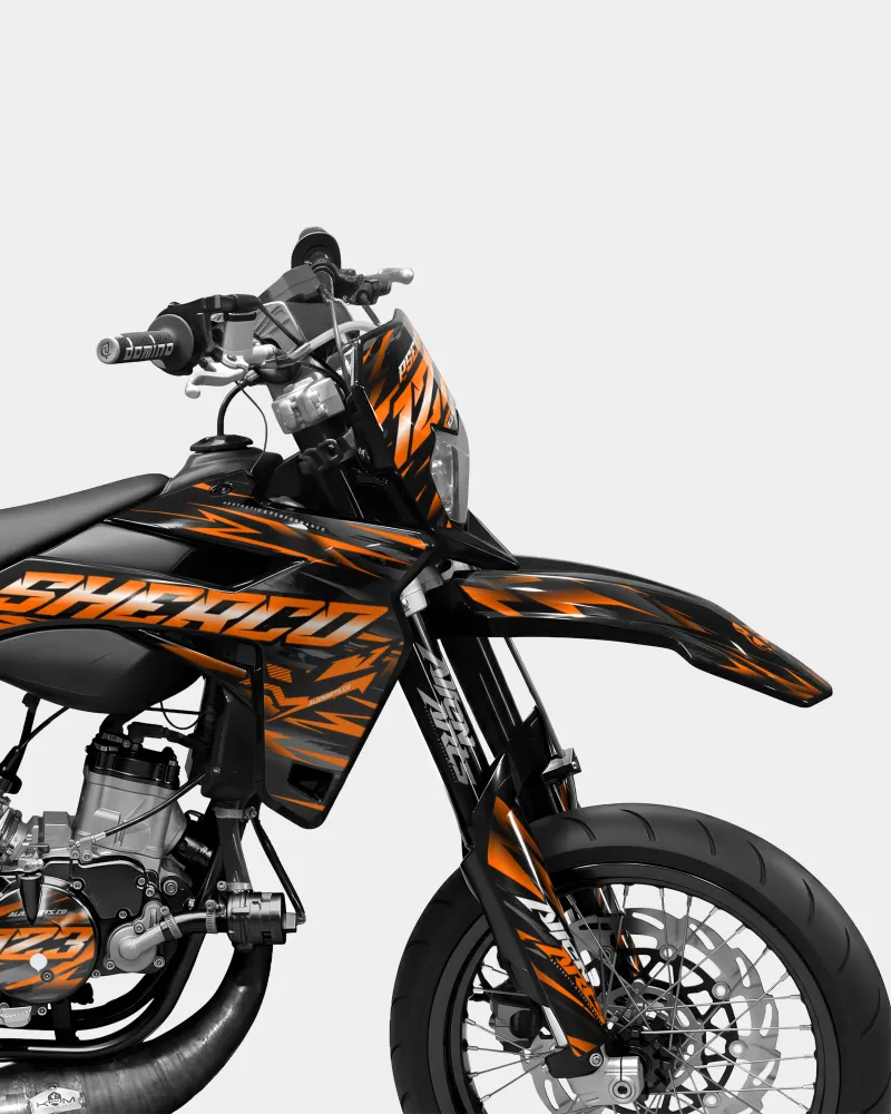 VAGUE - SHERCO 50cc decoratieset - Oranje