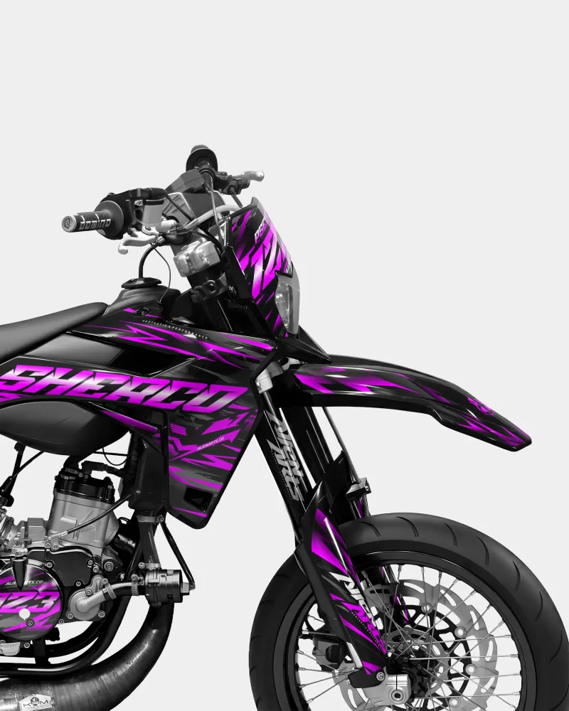 VAGUE - SHERCO 50cc decoratieset - Roze
