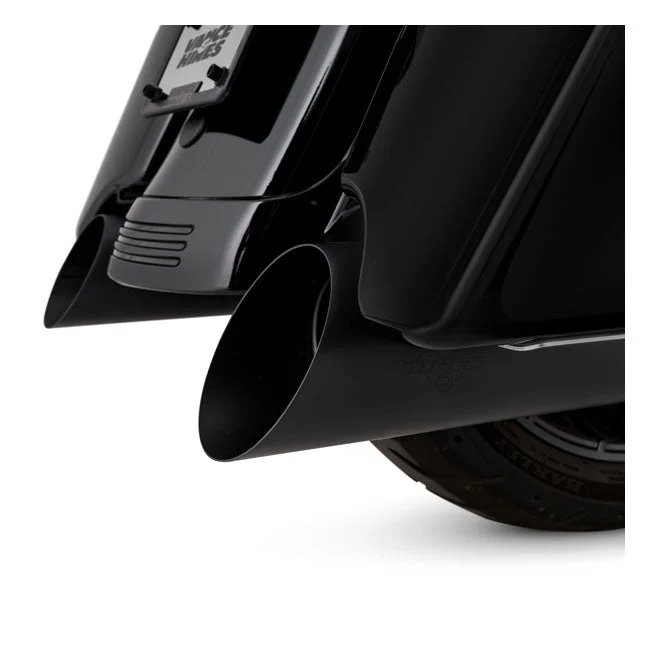 Vance & Hines Blackslash 450 Black Touring Slip-On Mufflers Harley