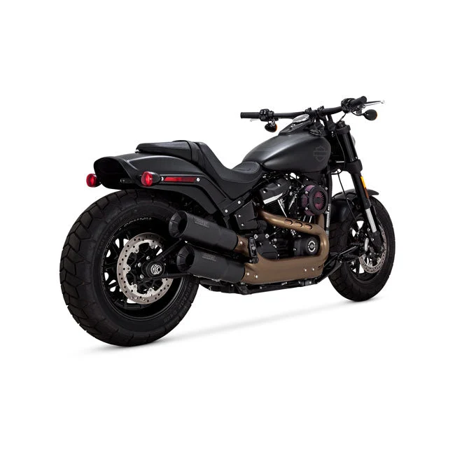 Vance & Hines Hi-Output Fat Bob Slip-On Mufflers Harley