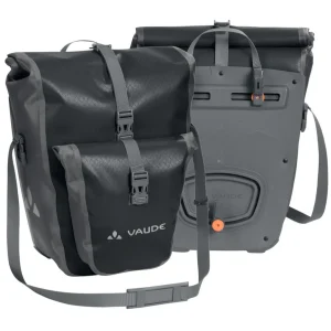 VAUDE Aqua Back Plus dubbele zadeltas zwart